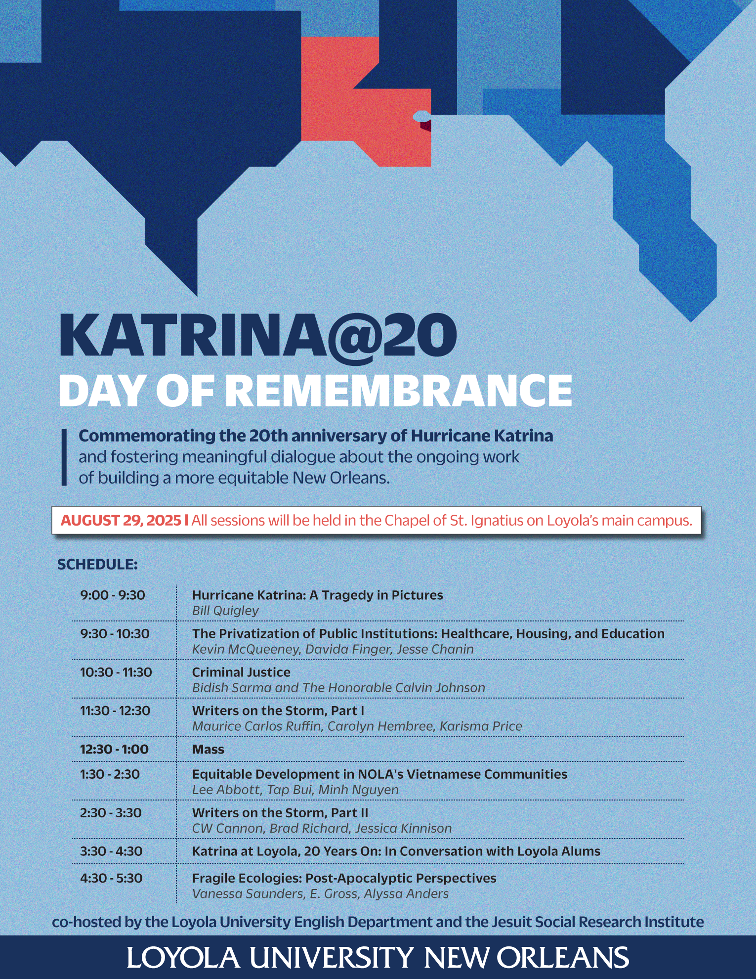 Katrina@20 Day of Remembrance Flyer