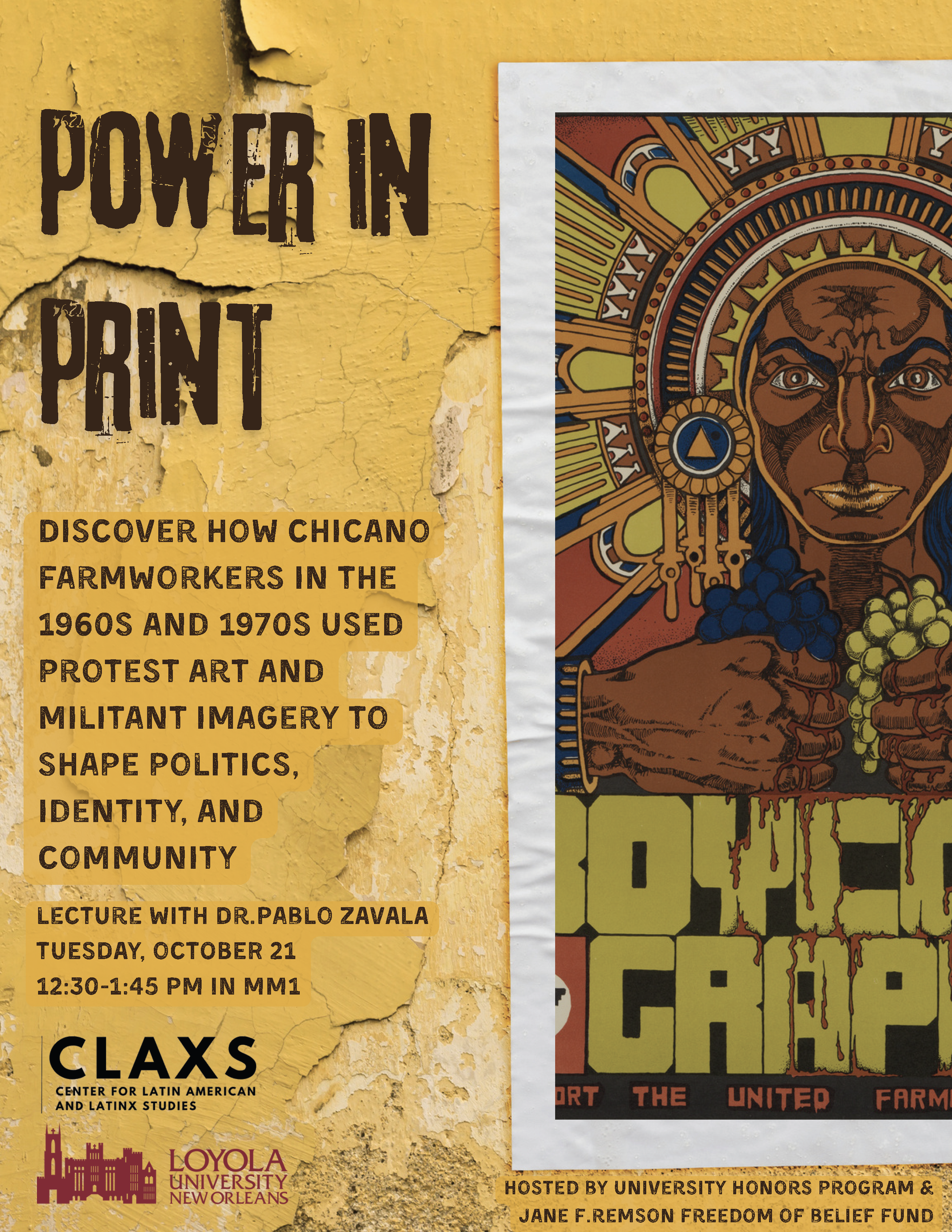 Power in Print Pablo Zavala event